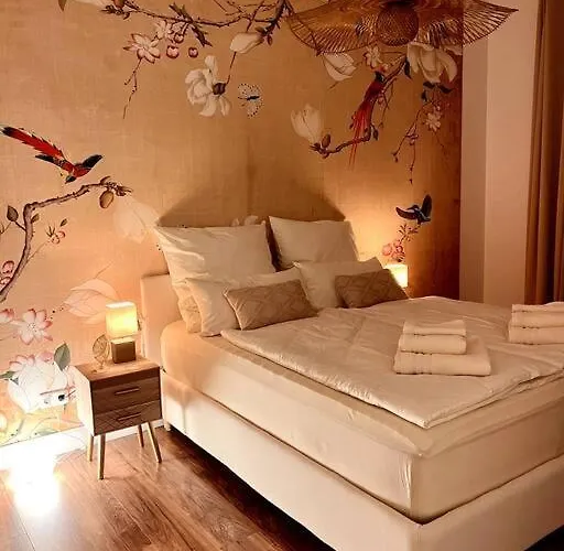 아파트 Bali Stylische Mit Terrasse 쇼네펠드