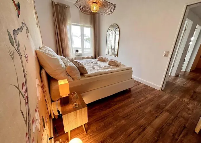 Bali Stylische Mit Terrasse 아파트 쇼네펠드